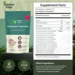 12-in-1 Super Mushroom Supplement Gummies – Lion’s Mane, Reishi & Enoki for Focus, Brain & Immune Support | Vegan - Image 5