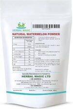 Herbal Magic's Pure & Natural Watermelon Powder, Juice Powder - Rich & Vibrant Smoothies, Shakes, Juices, Baking, Cuisines - irresistibly delicious - for an active lifestyle -100g (Pack of 1) - Image 3