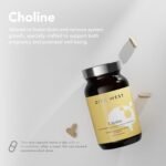 Zita West Choline Supplement - 400mg Choline Bitartrate for Pregnancy & Postnatal Support, 60 Capsules (1 Month Supply) - Image 3