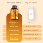 Vitamin B12 Tablets 1000mcg - 1+ Year Supply - 400 Chewable Tablets - Natural Lemon Flavour - Vegan & Gluten-Free - Methylcobalamin Form - B12 Vitamins for Women & Men - Made in The UK - Image 4