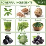 Super Greens Powder - 150g, 4 Pack - Immune Support - Food Supplement - Superfood Greens - Smoothie Mix for Shakes - Detox & Healthy Boost for Juice Beverages or Any Drink - by NextGenU - Image 4