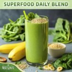 Super Greens Powder - 150g, 4 Pack - Immune Support - Food Supplement - Superfood Greens - Smoothie Mix for Shakes - Detox & Healthy Boost for Juice Beverages or Any Drink - by NextGenU - Image 6