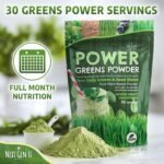 Super Greens Powder - 150g, 4 Pack - Immune Support - Food Supplement - Superfood Greens - Smoothie Mix for Shakes - Detox & Healthy Boost for Juice Beverages or Any Drink - by NextGenU - Image 7