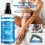 Pure Magnesium Oil Spray for Relaxation & Muscle Relief – 100% Natural Magnesium Spray for Feet & Stress Relief, Sleep Aids for Adults, Fast-Absorbing Body Sp ray - Image 6