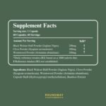 Wormwood Black Walnut and Clove Capsules | High Strength Supplement for Humans | 2 Months Supply | 60 Capsules, 600mg per Serving | Vegan Supplement and UK Made (Pack of 3) - Image 6