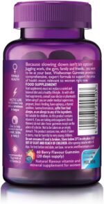 Wellwoman Vitabiotics Multi-Vitamin Vegan Berry Gummies, Purple, 60 Count (Pack of 2) - Image 3