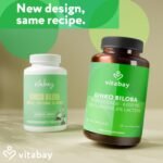 Vitabay Ginkgo Biloba 6000mg - 180 Ginkgo Capsules Vegan - Capsules with 24% Flavones & 6% Lactones - Laboratory Tested - Image 3