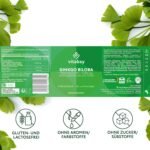 Vitabay Ginkgo Biloba 6000mg - 180 Ginkgo Capsules Vegan - Capsules with 24% Flavones & 6% Lactones - Laboratory Tested - Image 7