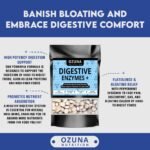 Digestive Enzymes for Optimal Digestion Support, Flatulence & Bloating Relief with Betaine HCL & Peppermint, Gut Health Supplement - 100 Tablets - Image 4
