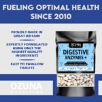 Digestive Enzymes for Optimal Digestion Support, Flatulence & Bloating Relief with Betaine HCL & Peppermint, Gut Health Supplement - 100 Tablets - Image 7