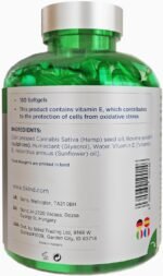 5kind Hemp Oil Capsules High Strength 2000mg - 180 Soft Gel Hemp Seed Oil 1000mg - Virgin, Cold Pressed Hemp Capsule - Naturally Rich Omega 3 6 9 High Strength - Image 10