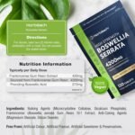 Boswellia Serrata Extract 4200mg | 65% (273mg) Boswellic Acid | 120 Vegan Tablets | Indian Frankincense Supplement | by Horbaach - Image 4