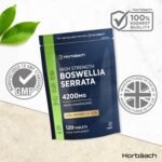 Boswellia Serrata Extract 4200mg | 65% (273mg) Boswellic Acid | 120 Vegan Tablets | Indian Frankincense Supplement | by Horbaach - Image 5