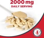 100% Authentic American Ginseng Capsules -500 mg. Potent Ground Ginseng Root - No Fillers, Binders or Other Additives. (150) - Image 3