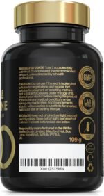 7-in-1 Turmeric and Black Pepper Capsules w/Glucosamine and Chondroitin High Strength | Made in The UK | High Absorption Tumeric Supplement | Glucosamine Sulphate & Turmeric Tablets | 120 Capsules - Image 9