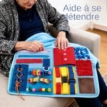 Sensory Blanket for | Soothing Board - Sensory Mat - Seniors Improving Concentration Stress Reduction Mood Memory Class Use - Image 4