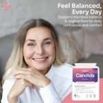 Candida Support Supplement | Powerful Yeast Balance & Vaginal Probiotics for Women Health | Candida Cleanse for Thrush and Yeast Infections with Live Bacteria & Botanical Extracts | Vegan Capsules - Image 6