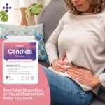 Candida Support Supplement | Powerful Yeast Balance & Vaginal Probiotics for Women Health | Candida Cleanse for Thrush and Yeast Infections with Live Bacteria & Botanical Extracts | Vegan Capsules - Image 8