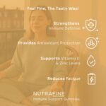Immune System Booster – Vitamin C, D, B6, Zinc with Propolis & Rosehip – 60 Vitamin Gummies – for Kids, Men and Woman - Multivitamin Gummies - Image 4