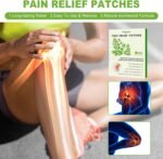 Pain Relief Patches - 60Pcs Knee Pain Relief Patche Relieve Knee Pain in Minutes,Knee Patches for Pain Relief for Arthritis,Relieves Muscle Soreness in Knee, Neck, Shoulder - Image 4