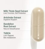 Liver Protector - Milk Thirsle, TUDCA, Dandelion Roots, Artichoke - UK Made - Image 4