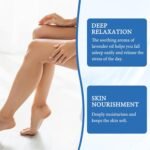 Magnesium Butter Natura Magnesium Cream, Magnesium Cream for Muscle Relaxation & Sleep Support, Magnesium Soothing Sleep Cream Moisturizing Body & Skin (90g) - Image 4