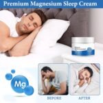 Magnesium Butter Natura Magnesium Cream, Magnesium Cream for Muscle Relaxation & Sleep Support, Magnesium Soothing Sleep Cream Moisturizing Body & Skin (90g) - Image 5