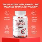Vital Surge MAX Testo Gummies for Men – Natural Energy, Vitality & Stamina Support, Vegan, 60 Gummies, Slim Warriors - Image 4