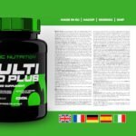 Scitec Nutrition Multi Pro Plus - 29-in-1 Multivitamin Food Supplement with Omega-3, Calcium, and Ginseng - 30 Day Supply in Convenient Sachets - Image 4
