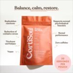 Free Soul CortiSoul with KSM-66® Ashwagandha, L-theanine, Magnesium & Reishi Mushrooms | Nutrient-Rich Superfoods, Adaptogens & Vitamins | Vegan | 30 Servings | Tropical Twist Flavour - Image 4