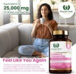 Premium Cranberry Concentrate 25,000mg with D-Mannose & Vitamin C |4 Month Supply x120 Tablets | Non-GMO, Gluten Free, Cranberries Fruit Extract Supplement for Women| UK Made by Royal Oak Health - Image 5