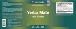 Yerba Mate Leaf Extract – 375mg, 60 Capsules – Natural Energy Booster, Mental Clarity&Metabolism Support – Caffeine-Rich Herbal Supplement - Image 4