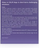 Zylkene Calming Supplements for Large Dogs (30 to 60kg) 450mg | Promotes Relaxation | Helps Pets cope with short-term challenging situations: Loud Noises | Easily administered | 20 capsules - Image 3