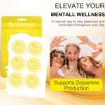 90PCS Dopamine Patches-Mood Boost Positivity Focus Support,Body Care Mental Wellness Patch for Daily Use,Plant-Based Formula,Energy Supplement Stick on Arms Shoulder Skin,Supports Dopamine - Image 3