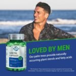 Saw+ | 500mg Maximum Strength Serving | Fast Absorption 60 Capsules | One Ingredient | for Male Health, Strength, Performace, Natural, Prostate Health Support Supplement - Image 3