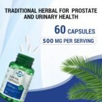 Saw+ | 500mg Maximum Strength Serving | Fast Absorption 60 Capsules | One Ingredient | for Male Health, Strength, Performace, Natural, Prostate Health Support Supplement - Image 4