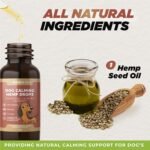 Hemp Seed Oil for Dogs - 50ml Calming & Wellness Supplement, Non-GMO, UK Made, with Vitamin E, Supports Joint & Immune Health - Image 4