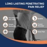 Wild+ Pain Relief Patches, 12PCS Max Strength Heat Patches for Back Pain Relief Herbal Knee Patches, Joint Arthritis Heat Pads Pain Relief Plaster Targeted for Back/Neck/Shoulder/Knee/Muscles - Image 4