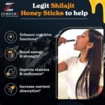 ZENOVA X Himalayan Shilajit Honey Plus with Ashwagandha, Saffron, Ginseng | Gold Grade 100% Pure Honey and Shilajit | 15 Sticks for Energy Boost & Immune Support, 85+ Trace Minerals, 75%+ Fulvic Acid - Image 7