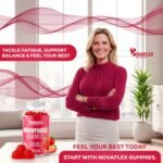 NovoFlex Nutrition - Menopause Supplements - Harmony for Women with Sage Leaf, Maca Root, Ashwagandha & Probiotics - Vegan Menopause Gummies - 60 Gummies - Image 5