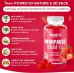 NovoFlex Nutrition - Menopause Supplements - Harmony for Women with Sage Leaf, Maca Root, Ashwagandha & Probiotics - Vegan Menopause Gummies - 60 Gummies - Image 6