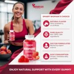 NovoFlex Nutrition - Menopause Supplements - Harmony for Women with Sage Leaf, Maca Root, Ashwagandha & Probiotics - Vegan Menopause Gummies - 60 Gummies - Image 7