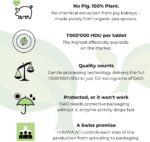 30 Vegan Tablets | DAO Enzyme Supplement for Histamine Intolerance | Pure & High-Standard, Halal-Certified | 1,000,000 HDU per Tablet | with Catalase | Foil Pouch for Maximum Stability - Image 6