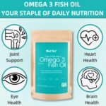 Omega 3 Fish Oils | High Strength | Sustainably Sourced | 550mg EPA/DHA Per Softgel |60 Softgels |Practitioner Quality | Trusted UK Brand | Brain and Heart Health - Image 5