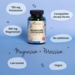 Vegavero Magnesium 2,000 mg + Potassium 2,083 mg | High Strength Citrate Forms | 180 Vegan Capsules | Electrolytes for Hydration & Recovery | 45 Day Supply - Image 3