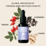 Defend Herbal Tincture - Natural Immunity Support - All-Natural Black Elderberry, Rosehip & Ginger Blend - Herbal Liquid Drops - Winter Comfort Supplement- 30 ml, Blooming Blends - Image 3