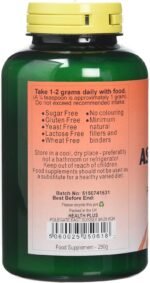 Health Plus Ascorbic Acid Powder Vitamin C Supplement - 250g - Image 3