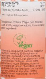 Health Plus Ascorbic Acid Powder Vitamin C Supplement - 250g - Image 5