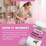 Mimosa Pudica Seed Capsules - Gut Health Supplements for Digestive & Intestinal Health - GMO-Free Gut Cleanse Formula - 120 Capsules for 2-Month Supply - Dietary Supplement - Image 5