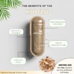 Kudzu Root Capsules 1400mg | High Strength 40% Isoflavones | Alcohol Craving Support, Liver Cleanse Detox, Enhanced Anti-Inflammatory | Organic Natural Health Booster - Image 4